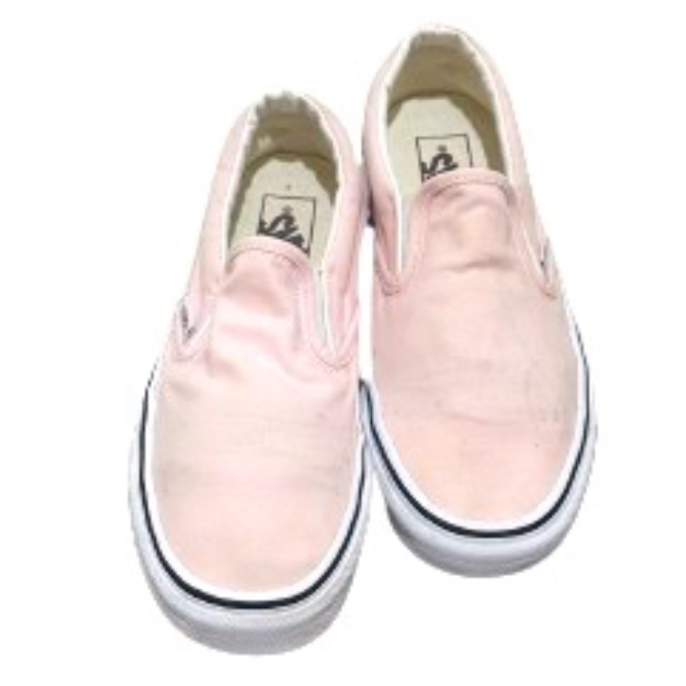 Vans Women's White and Pink Footwear  SZ Women 8